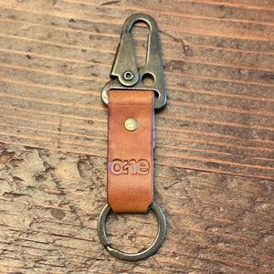 Custom Leather Key Clip